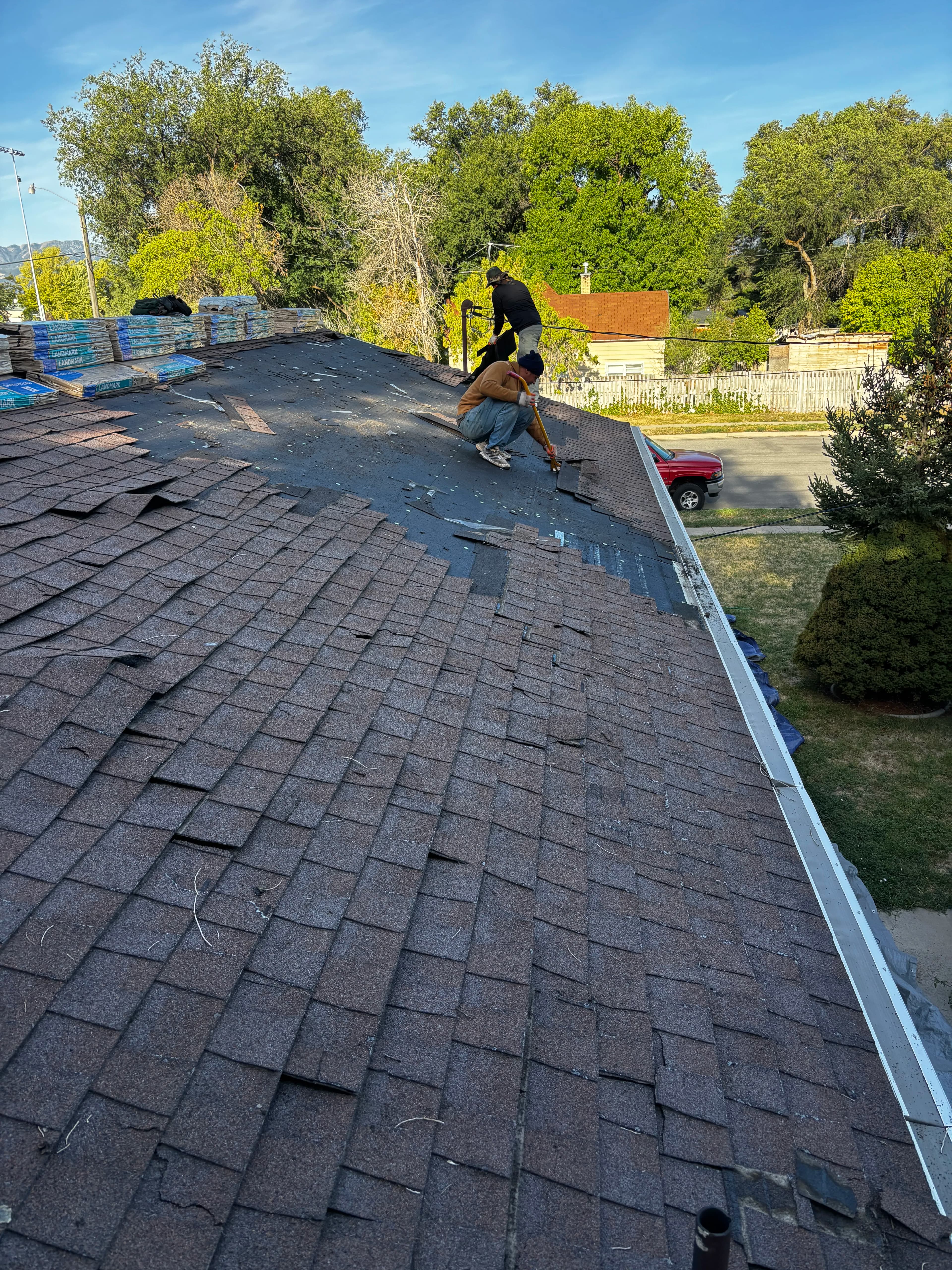 Project Full Roof Tear-Off and New Deck Installation in Logan Utah image