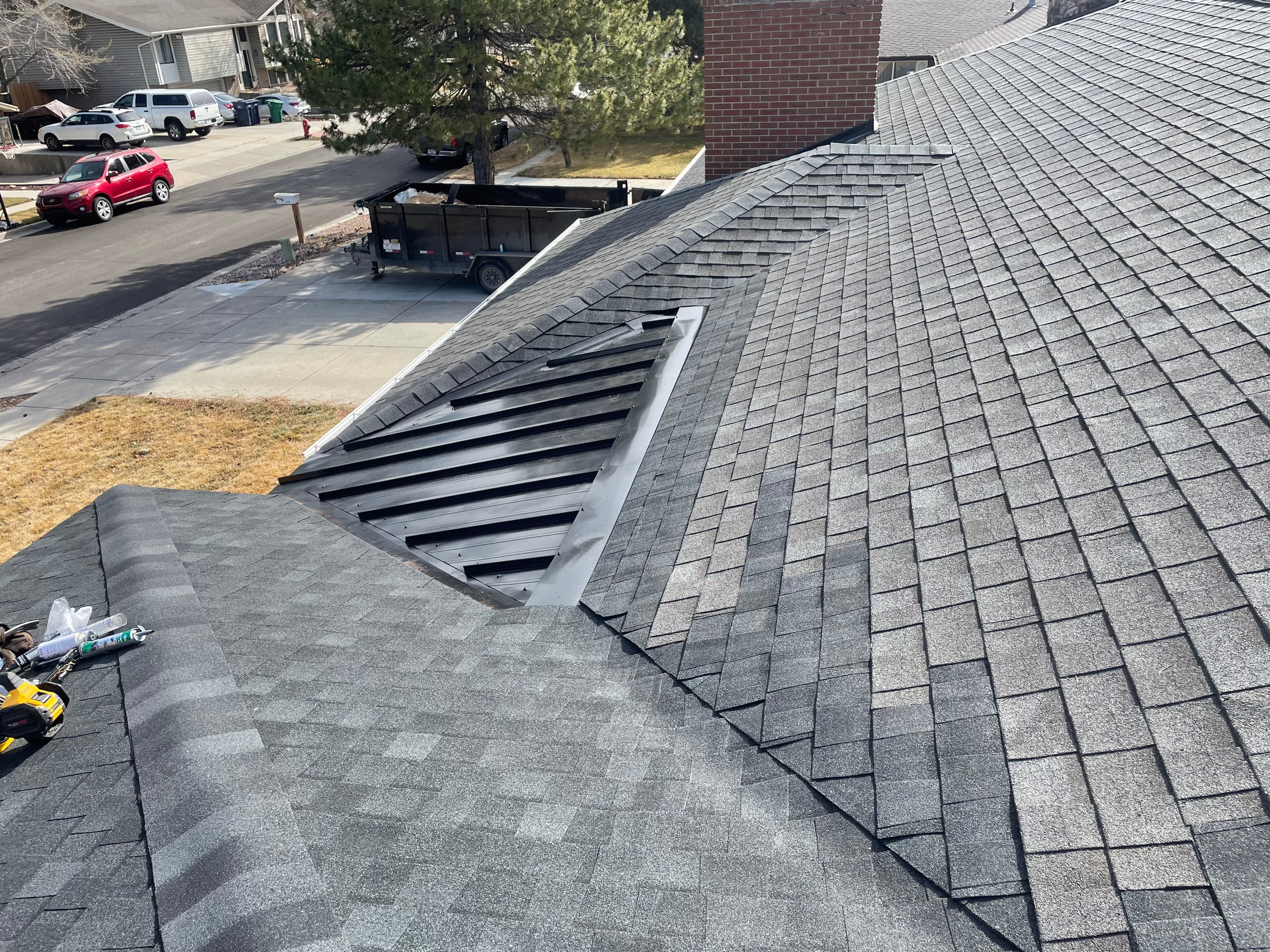 Project Precision Roofing with Shingles and Metal in Sandy, Utah image