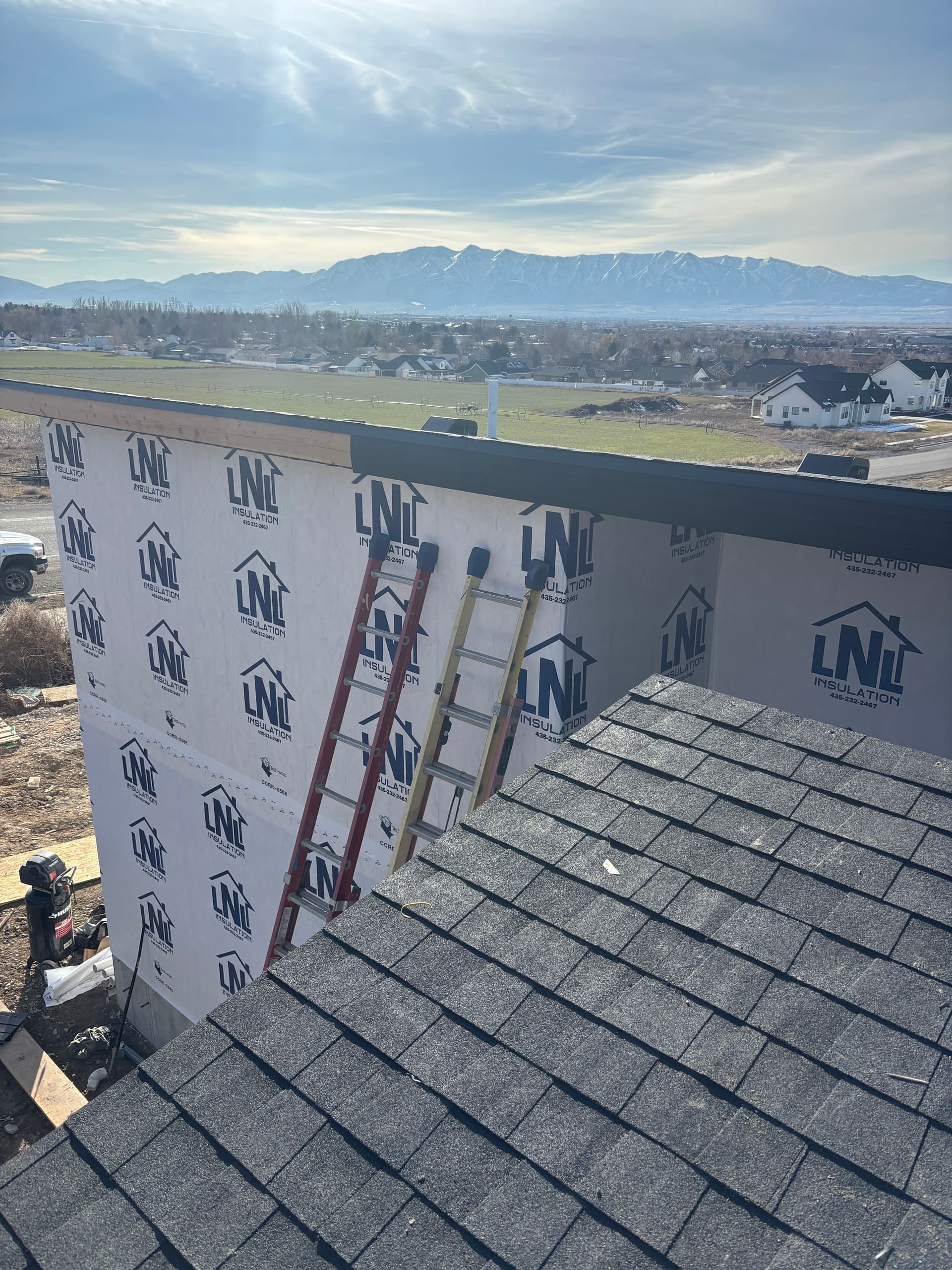 Gallery photos for Soffit and Fascia Install on a New Build in Logan Utah: Image #1