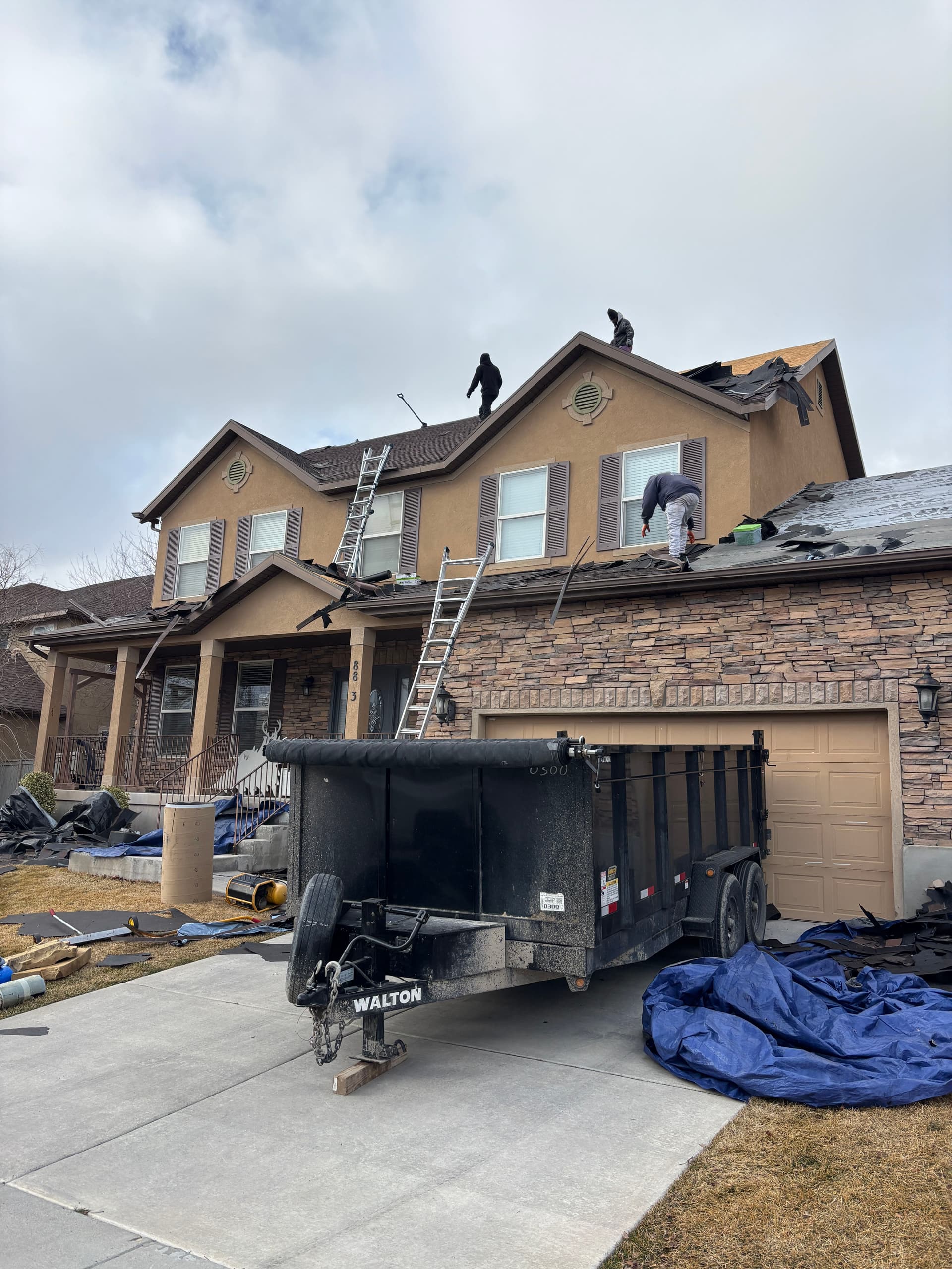 Gallery photos for Seamless Roof Replacement Done Right in Eagle Mountain: Image #1