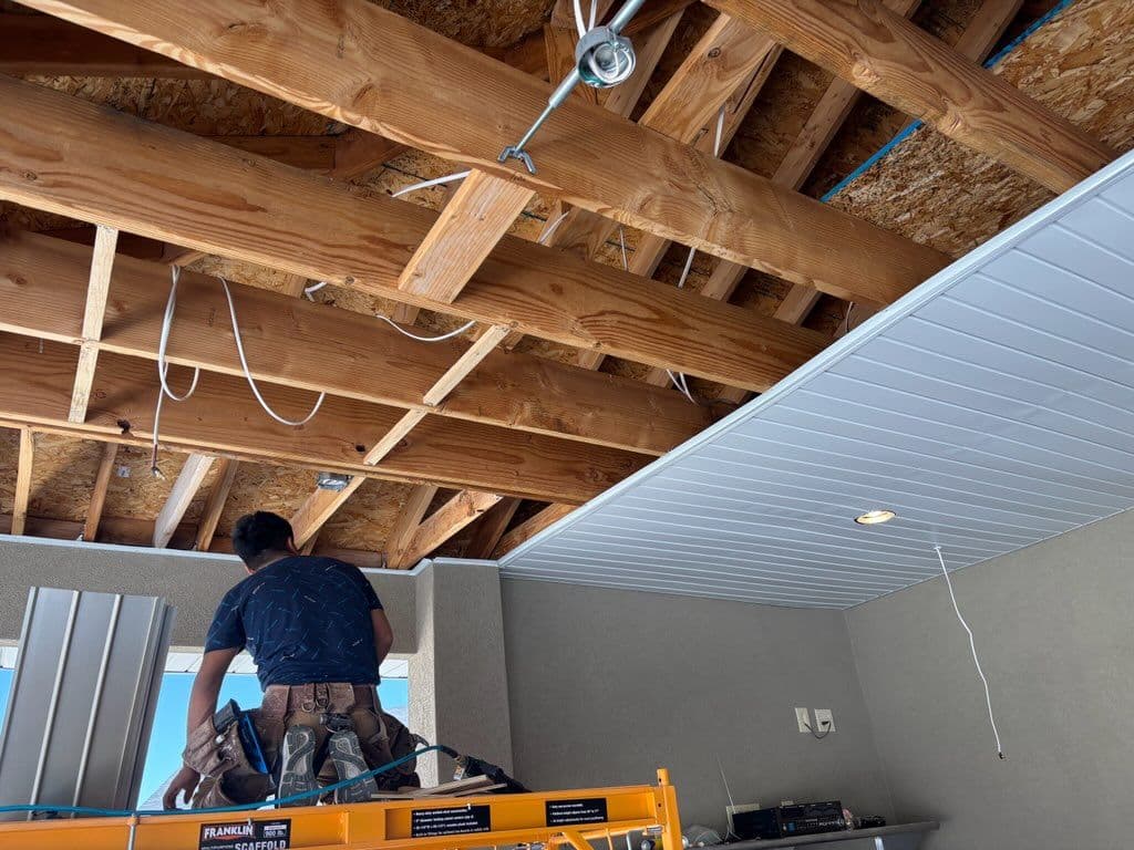 Outdoor Living Upgrade with Soffit in Eagle Mountain image