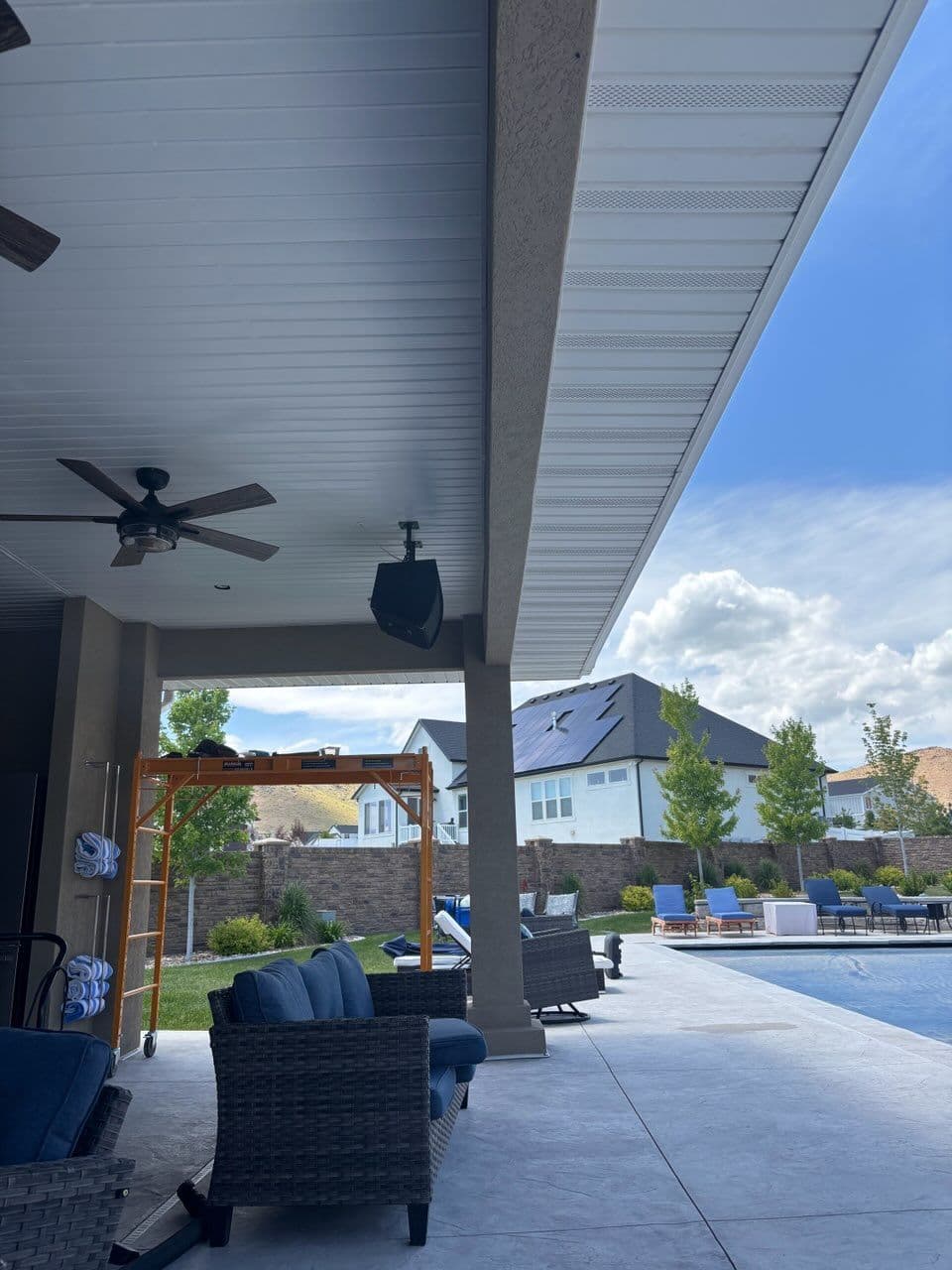 Gallery photos for Outdoor Living Upgrade with Soffit in Eagle Mountain: Image #3