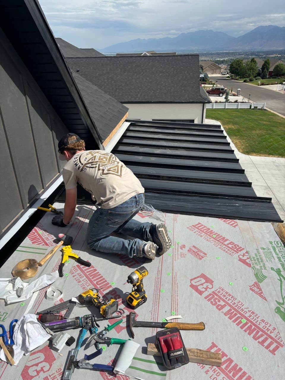 Expert Metal Roof Installation in Mapleton Utah image