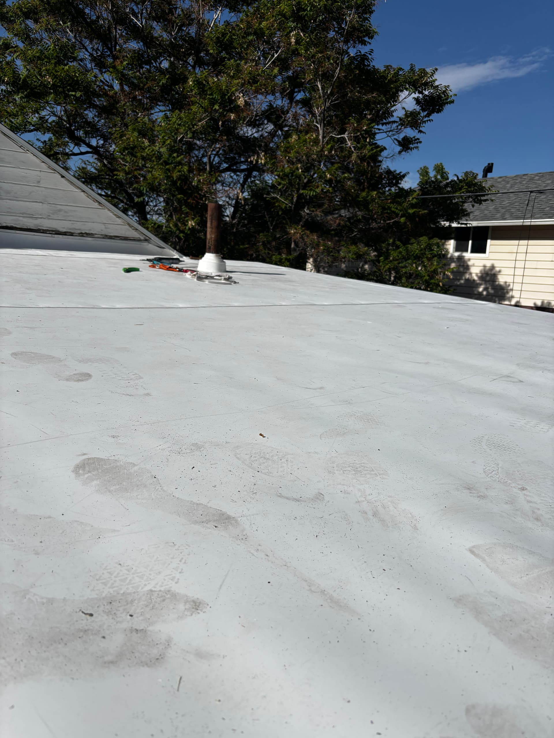 Gallery photos for TPO Flat Roof Install Completed in Payson Utah: Image #2