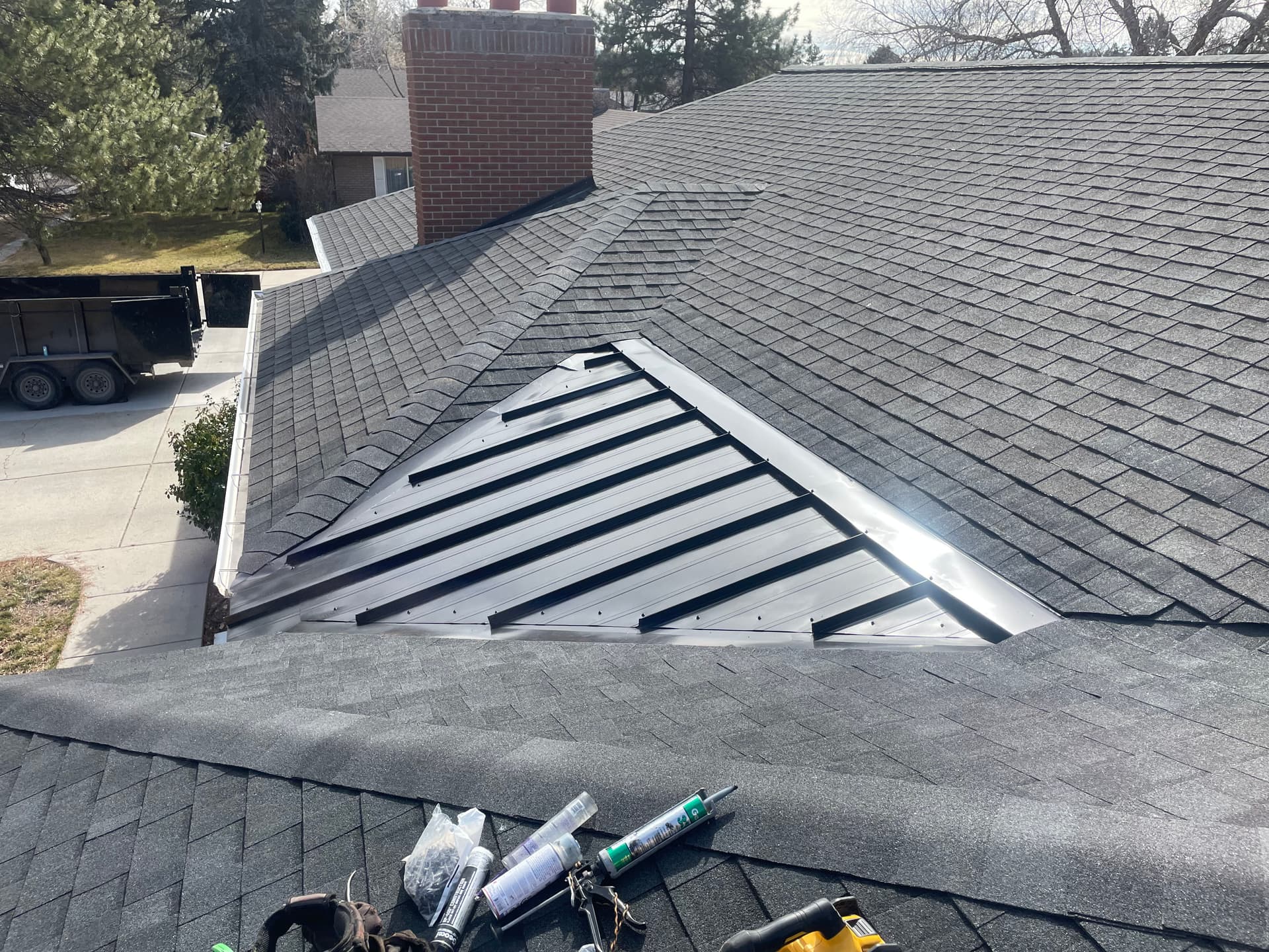 Gallery photos for Precision Roofing with Shingles and Metal in Sandy, Utah: Image #2